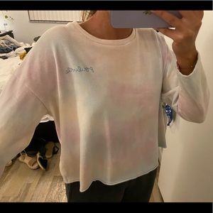 Soulcycle tie dye long sleeve